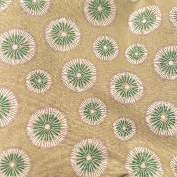 DORI - Tie-Dye in Kiwi Green - Contemporary Dots Cotton Quilt Fabric - by Mitzi - Picture 3 of 3